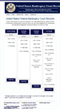 Mobile Screenshot of bankruptcycourtrecords.com